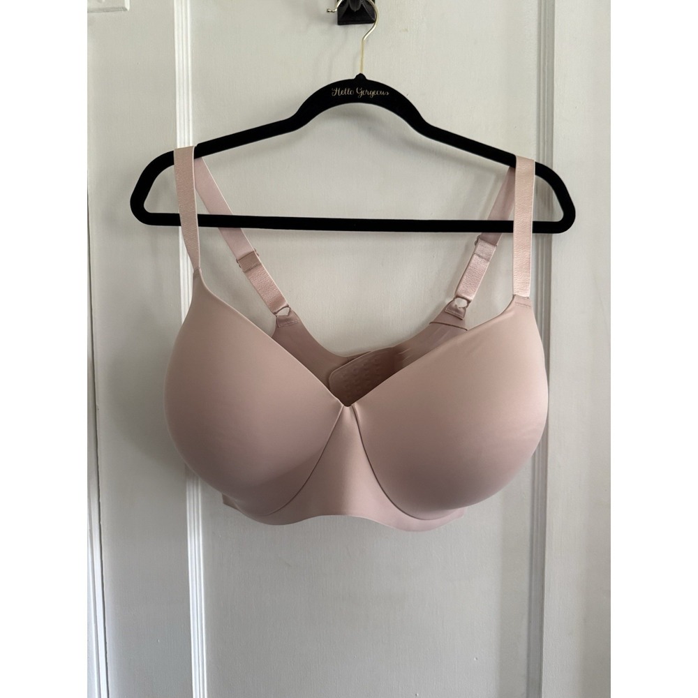 EBY L  LDD Wireless Relief Bra Seamless Comfort Support Primrose 38DD NWT